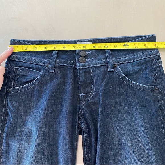 HUDSON Jeans Signature Bootcut Flap Pockets Jeans Size 26 Perfect Jeans Long - Picture 9 of 13
